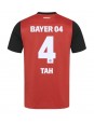 Bayer Leverkusen Jonathan Tah #4 Domácí Dres 2024-25 Krátký Rukáv